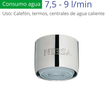 AIREADOR NEOPERL EFICIENTE HI (M22X1) 7.5-9.0 L/MIN