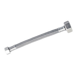FLEXIBLE AGUA SANITARIO HI-HI 3/8"x7/8" 30CM