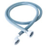 FLEXIBLE AGUA ENTRADA LAVADORA HI-HI 3/4"x3/4" 150CM