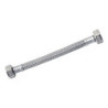 FLEXIBLE AGUA LAVAMANO/PLATO HI-HI 1/2"x1/2" 100CM