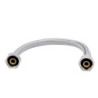 FLEXIBLE AGUA LAVAMANO/PLATO HI HI 1/2" X 1/2" X 30 CM