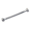 FLEXIBLE AGUA LAVAMANO/PLATO HI-HI 1/2"x1/2" 30CM
