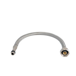 FLEXIBLE AGUA MONOMANDO 1/2XM10 35 CM (espiga 40 mm)