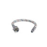 FLEXIBLE AGUA MONOMANDO HI-HE 1/2"XM10 AZUL/ROJO 35CM 12MM