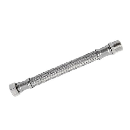 FLEXIBLE AGUA CALEFONT HI-HE 1/2"x1/2" 40CM