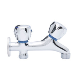 LLAVE DUPLEX HE-HE 1/2" X 3/4" LAVADORA LARGA