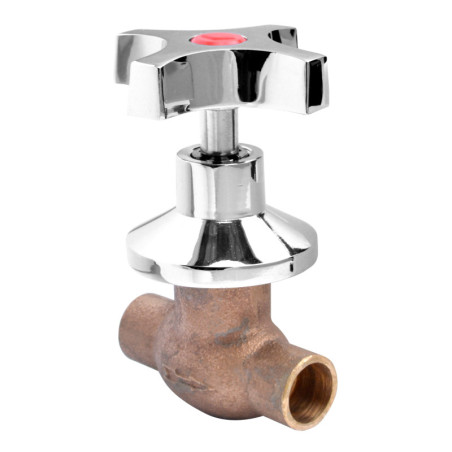 LLAVE PASO SO 1/2" CON CAMPANA MANILLA PUYEHUE