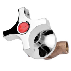 LLAVE PASO SO 1/2" CON CAMPANA MANILLA PUYEHUE