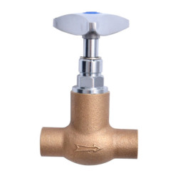 LLAVE PASO SO 1/2" SUPERIOR CROMADO MANILLA ANTILLANCA