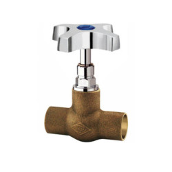 LLAVE PASO SO 3/4" SUPERIOR CROMADO MANILLA PUYEHUE