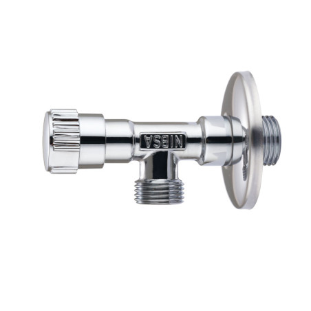 LLAVE ANGULAR WC 1/2" HE-HE CORTE RAPIDO