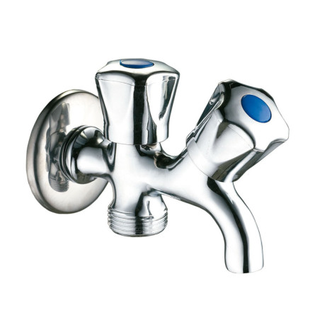 LLAVE DUPLEX HE 1/2" X 3/4" LAVADORA CORTA