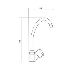 LLAVE LAVAPLATOS CABURGA MANILLA ANTUCO