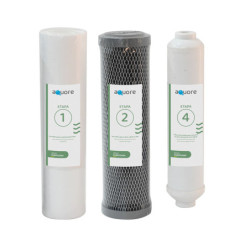 ETAPA 1,2 Y 4 RECARGA PURIFICADOR AGUA OSMOSIS INVERSA