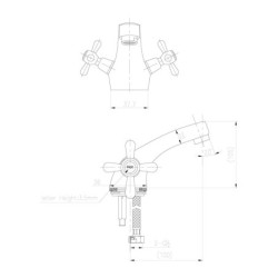 MONOBLOCK LAVATORIO ITB COMBI