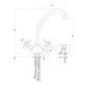 MONOBLOCK LAVAPLATOS VERTICAL ITB
