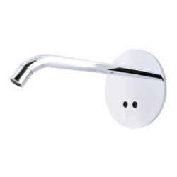 LLAVE LAVATORIO ELECTRONICA MURO C/SENSOR OPTICO