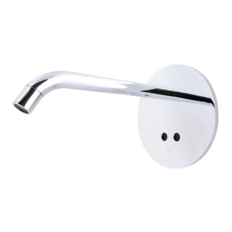 LLAVE LAVATORIO ELECTRONICA MURO C/SENSOR OPTICO