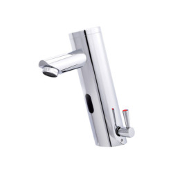LLAVE LAVATORIO ELECTRONICA CON MEZCLADOR