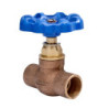LLAVE PASO LIVIANA SO 1/2" MANILLA AZUL