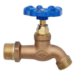 LLAVE JARDIN BRONCE HE-HE 1/2" AZUL