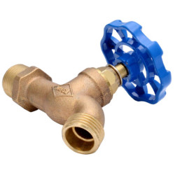LLAVE JARDIN BRONCE HE-HE 1/2" AZUL
