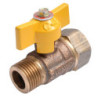 LLAVE BOLA GAS BRONCE HI-HE 1/2"