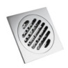 DESAGÜE DE DUCHA SATINADO 15X15CM  A.INOX 304
