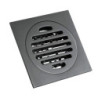 DESAGÜE DUCHA NEGRO MATE 10X10 CM A.INOX 304